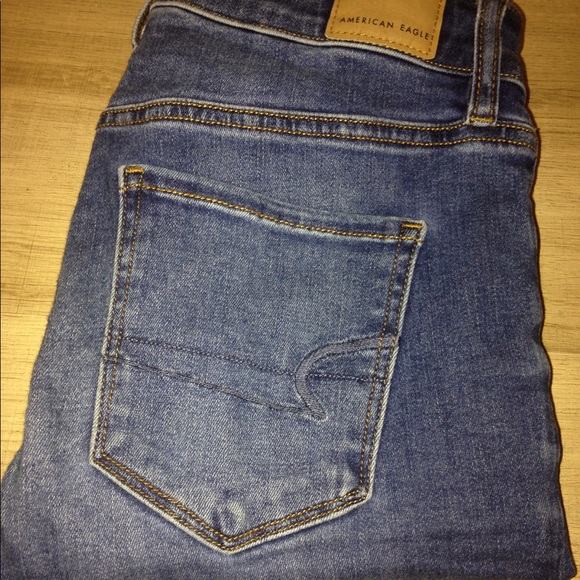 American Eagle Outfitters Denim - American Eagle size 4 Long high waisted jeggings